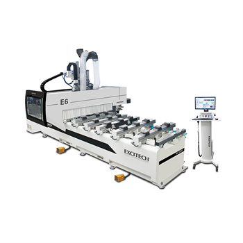 E6 PTP CNC zulatzeko makina Lan-zentroa Egurra lantzeko makina