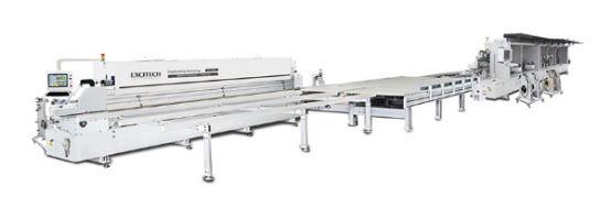 Edge Banding Ekoizpen Lerroa Egurra Lantzeko CNC Makinarako